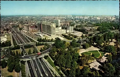 Ak Rotterdam Südholland Niederlande, Blick auf die Stadtmitte