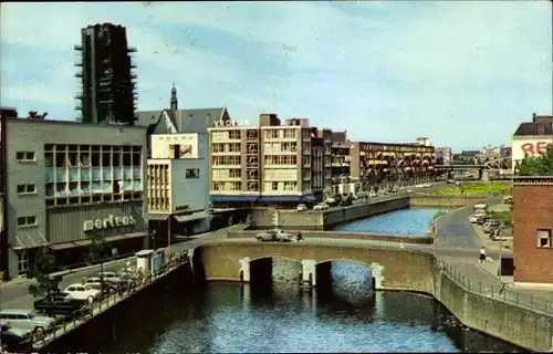 Ak Rotterdam Südholland Niederlande, Partie in der Innenstadt