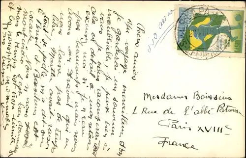 Foto Ak Brasilien, Totalansicht einer Stadt