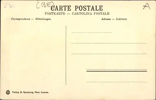 Ak Wengen Kanton Bern, Berghütte, Jungfrau