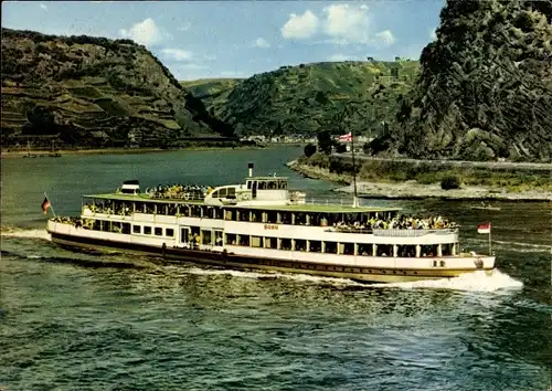 Ak Schiff MS Bonn, Köln-Düsseldorfer Deutsche Rheinschifffahrt AG