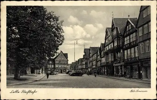 Ak Celle in Niedersachsen, Straßenpartie