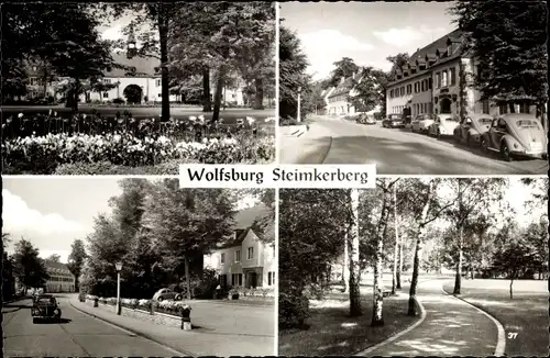 Ak Steimker Berg Wolfsburg in Niedersachsen, Park, Volkswagen