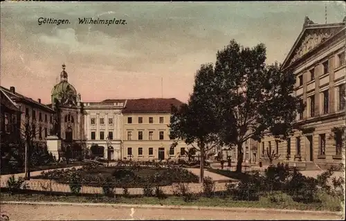 Ak Göttingen in Niedersachsen, Wilhelmplatz