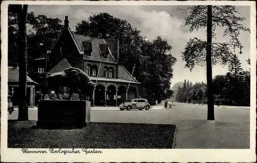 Ak Hannover in Niedersachsen, Zoologischer Garten