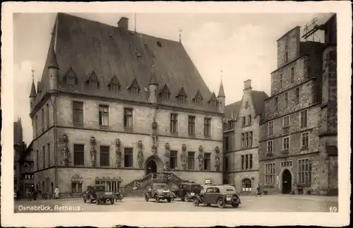 Ak Osnabrück in Niedersachsen, Rathaus