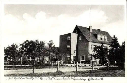 Ak Ohlendorf Seevetal in Niedersachsen, Das Haus in der Heide, Heim des Turnerbundes Hamburg Eilbek