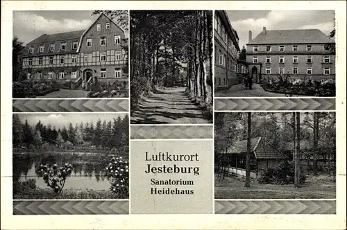 Ak Jesteburg in Niedersachsen, Sanatorium Heidehaus