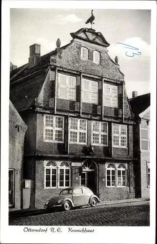 Ak Otterndorf an der Niederelbe, Kranichhaus