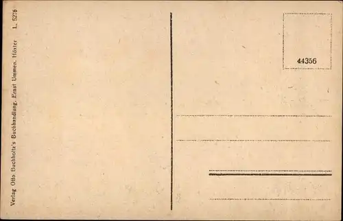 Ak Höxter an der Weser, Schloss Corvey, Rathaus, Dechanei, Dreizehnlinden