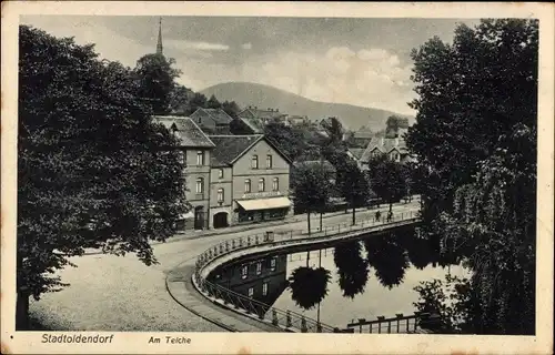 Ak Stadtoldendorf in Niedersachsen, Am Teiche