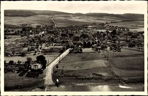 Ak Kemnade Bodenwerder an der Weser, Blick vom Eckberg