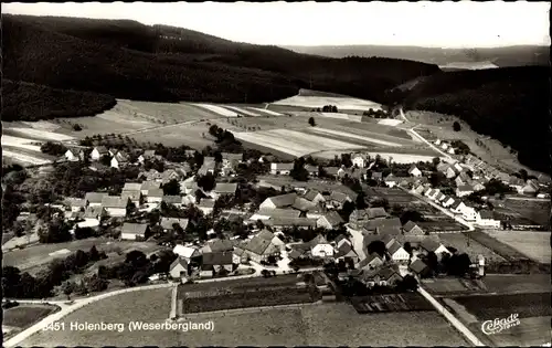 Ak Holenberg im Weserbergland Niedersachsen, Panorama