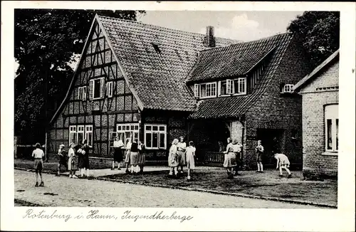 Ak Rotenburg in Hannover Rotenburg an der Wümme, Jugendherberge