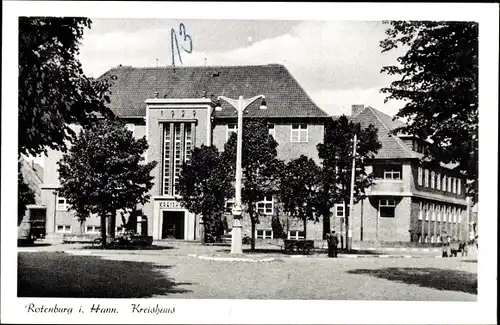 Ak Rotenburg in Hannover Rotenburg an der Wümme, Kreishaus