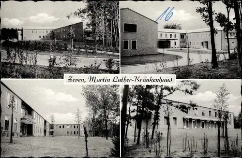 Ak Zeven in Niedersachsen, Martin Luther Krankenhaus