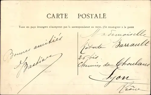 Ak Le Creusot Saône et Loire, Rathaus