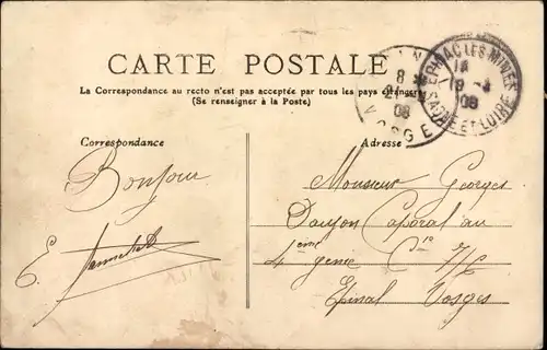 Ak Autun Saone-et-Loire, Theater