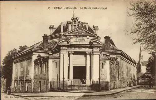 Ak Paray le Monial Saône et Loire, Das Eucharistische Museum