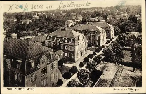 Ak Mulhouse Mulhouse Alsace Haut Rhin, Hasenrain, Chirurgie