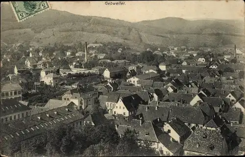 Ak Guebwiller Gebweiler Alsace Haut Rhin, Gesamtansicht