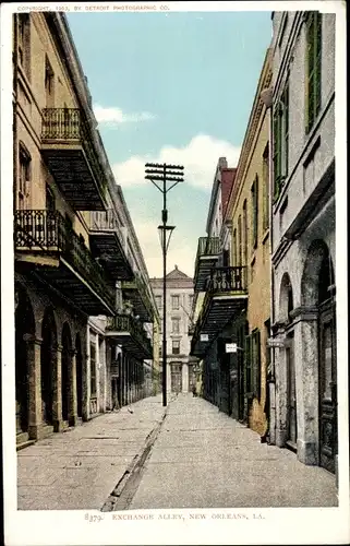 Ak New Orleans Louisiana USA, Exchange Alley