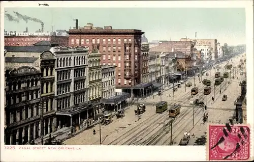 Ak New Orleans Louisiana USA, Canal Street
