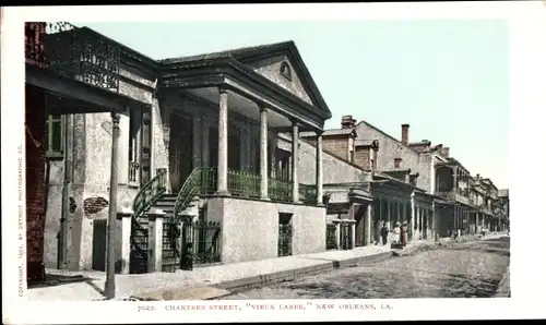 Ak New Orleans Louisiana USA, Chartres Street, Vieux Carré