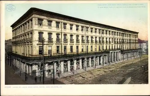 Ak New Orleans Louisiana USA, Hotel St. Louis, Hotel Royal