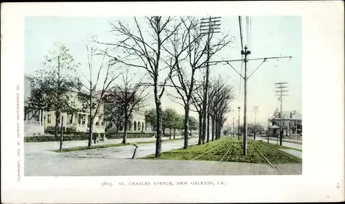 Ak New Orleans Louisiana USA, St. Charles Avenue