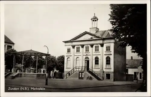 Ak Zundert Nordbrabant Niederlande, Marktplein