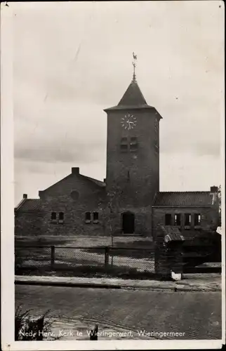 Ak Wieringerwerf Wieringen Nordholland Niederlande, Ned. Herv. Kerk