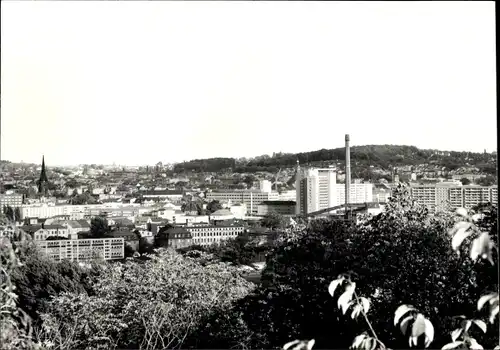 Foto Gera in Thüringen, Stadtpanorama, Neubausiedlung