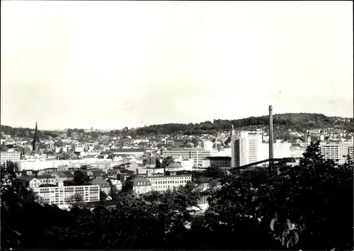 Foto Gera in Thüringen, Stadtpanorama, Neubausiedlung