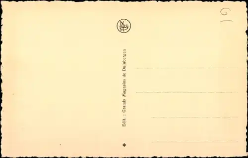 Ak Duinbergen Knokke Heist Westflandern