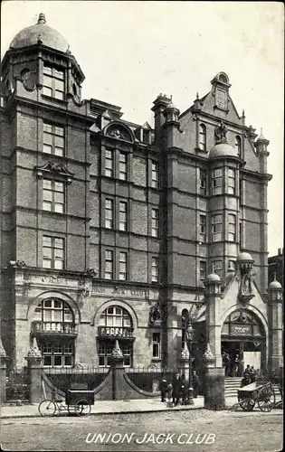 Ak London City England, Union Jack Club