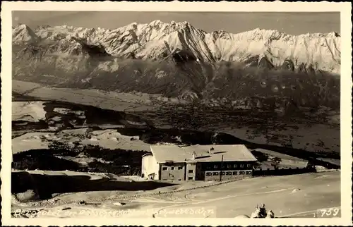 Ak Innsbruck Tirol, Berghotel der Patscherkoflseilbahn