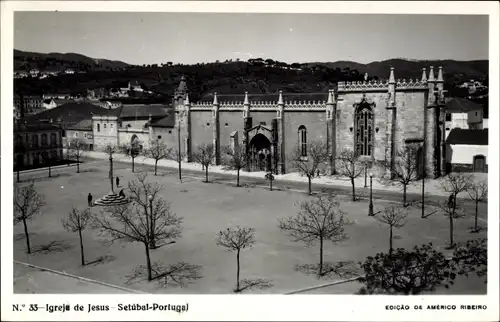 Ak Setubal Portugal, Igreja de Jesus