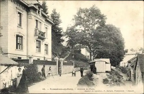 Ak Plombières les Bains Lothringen Vogesen, Avenue du Parc