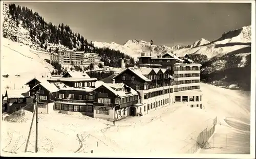 Ak Innerarosa Arosa Kt. Graubünden, Kulm Hotel, Winter