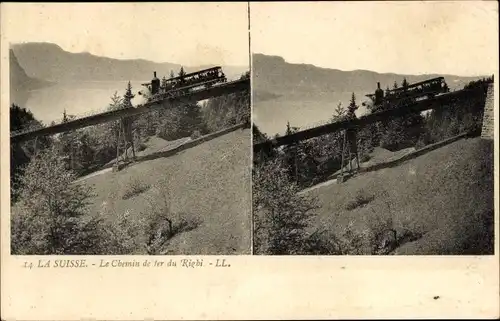 Stereo Ak La Suisse, Le Chemin de Fer du Righi, Standseilbahn