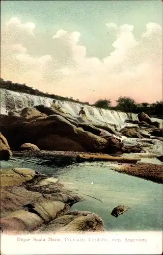 Ak Argentinien, Dique Santa Maria, Provincia Cordoba