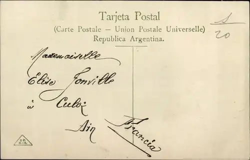 Ak Argentinien, Gaucho