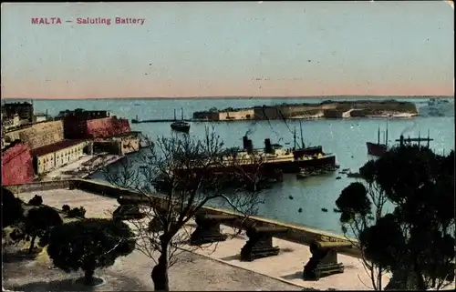 Ak Malta, Saluting Battery
