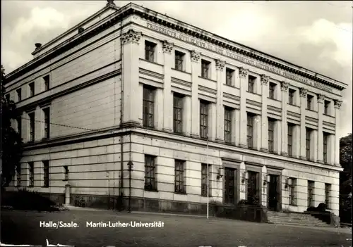 Ak Halle an der Saale, Martin Luther Universität