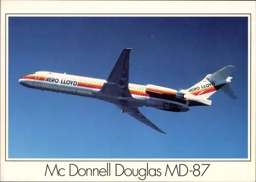 Ak Passagierflugzeug Aero Lloyd, Mc Donnell Douglas MD 87