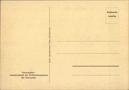 Künstler Ak Tschersovsky, Reformator Martin Luther, J. Calvin, Reformationsjubiläum an der Saar