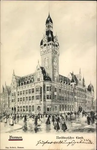 Litho Hansestadt Bremen, Norddeutscher Lloyd