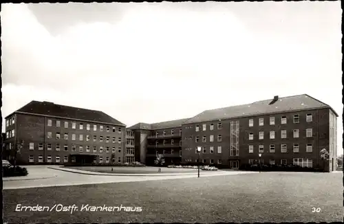 Ak Emden in Ostfriesland, Krankenhaus