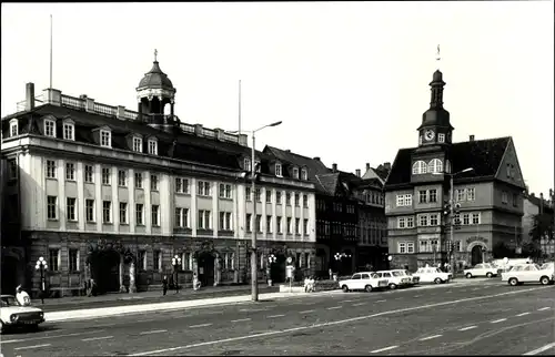 Foto Ak Lutherstadt Eisenach in Thüringen, Straßenpartie